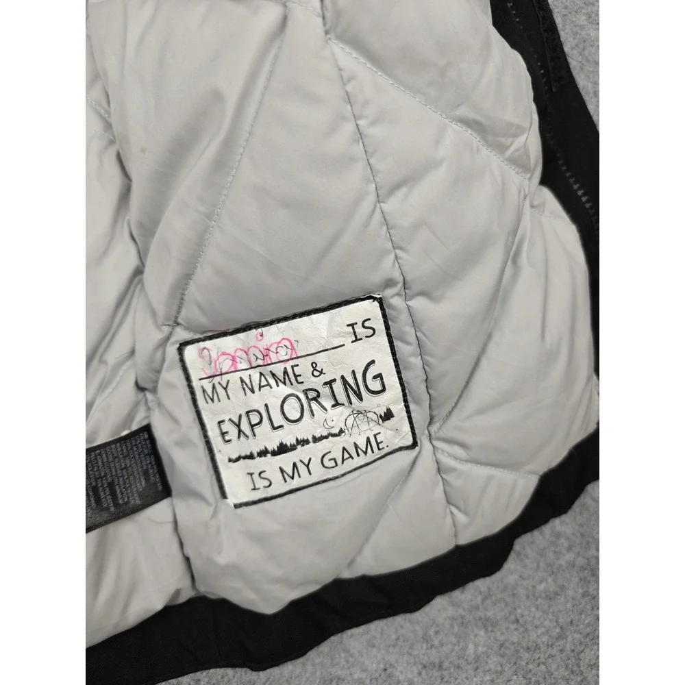 The North Face Coat Girls Large 14/16 Black DryVent 550 Parka Hooded Waterproof